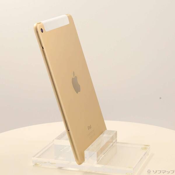 中古品〕 iPad mini 4 16GB ゴールド MK712J／A docomoロック解除SIM