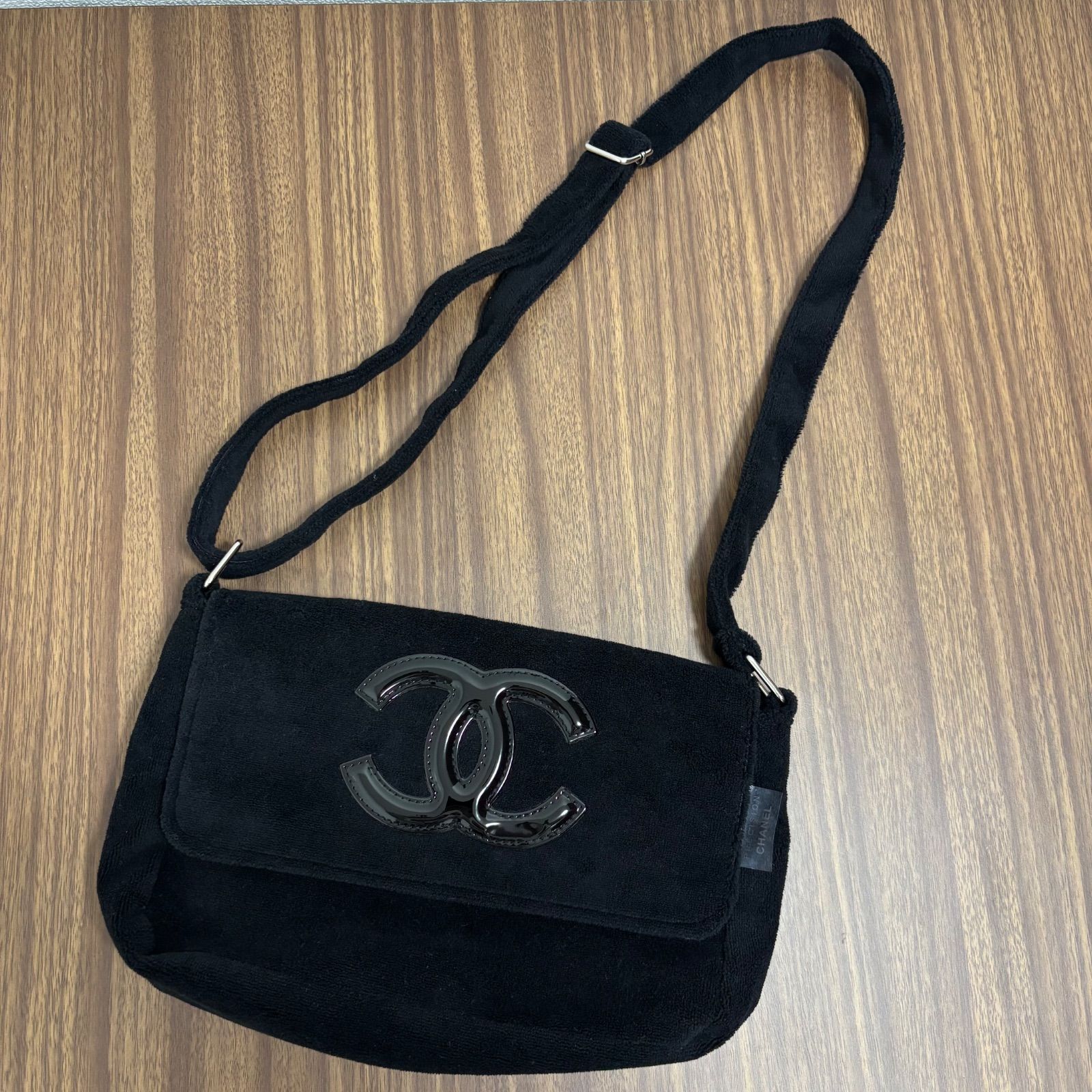 ☆CHANEL シャネル ノベルティ ショルダーバッグ PRECISION ブラック