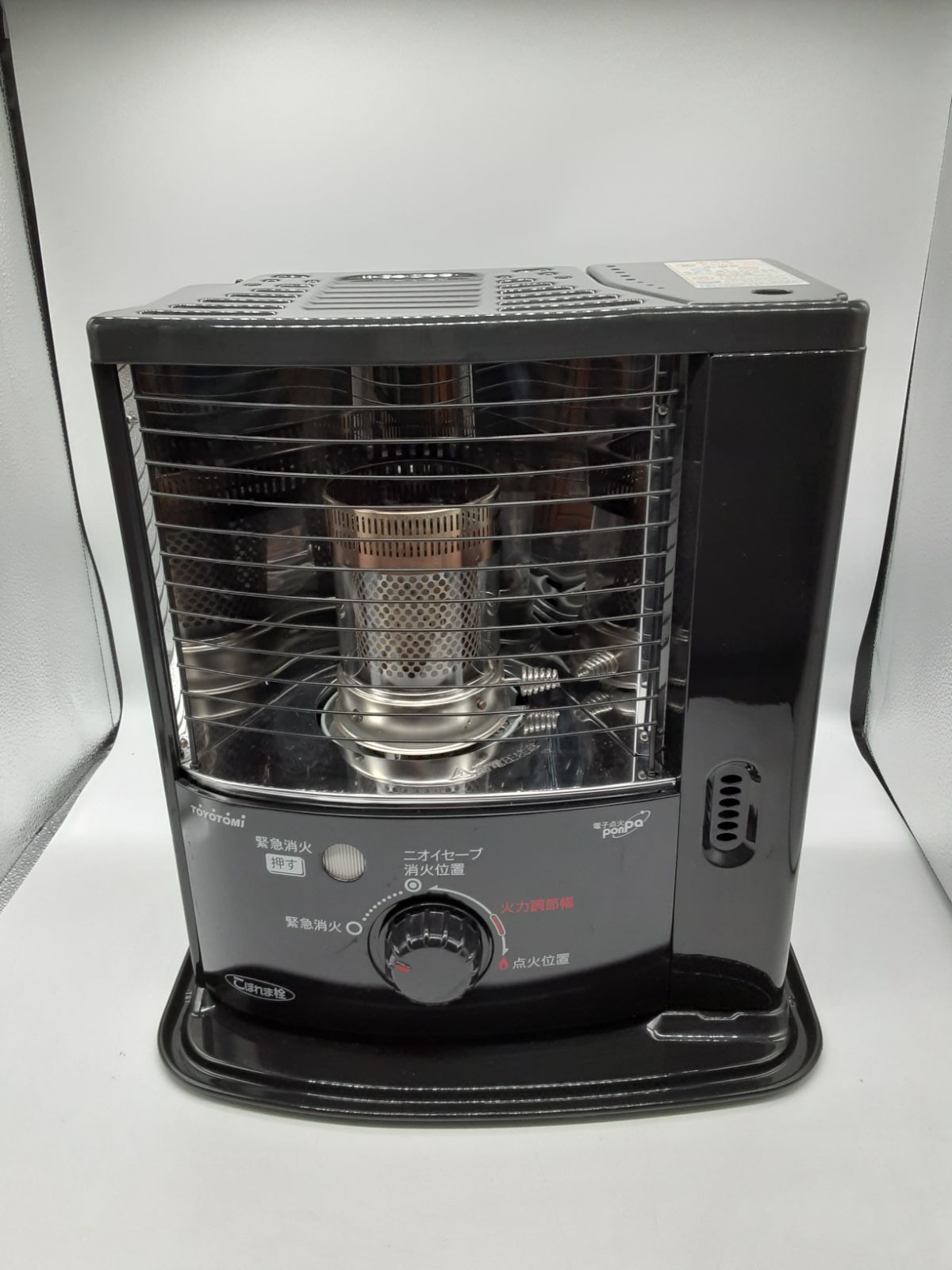 2024年製 RSX-23N ブラック タワー型ストーブ 2024年製 RSX-23N