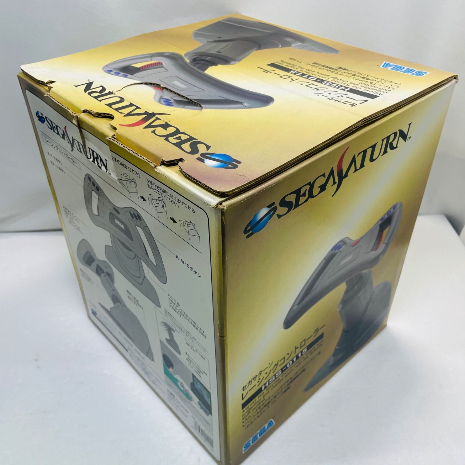 セガサターン レーシングコントローラー HSS-0115 - メルカリ