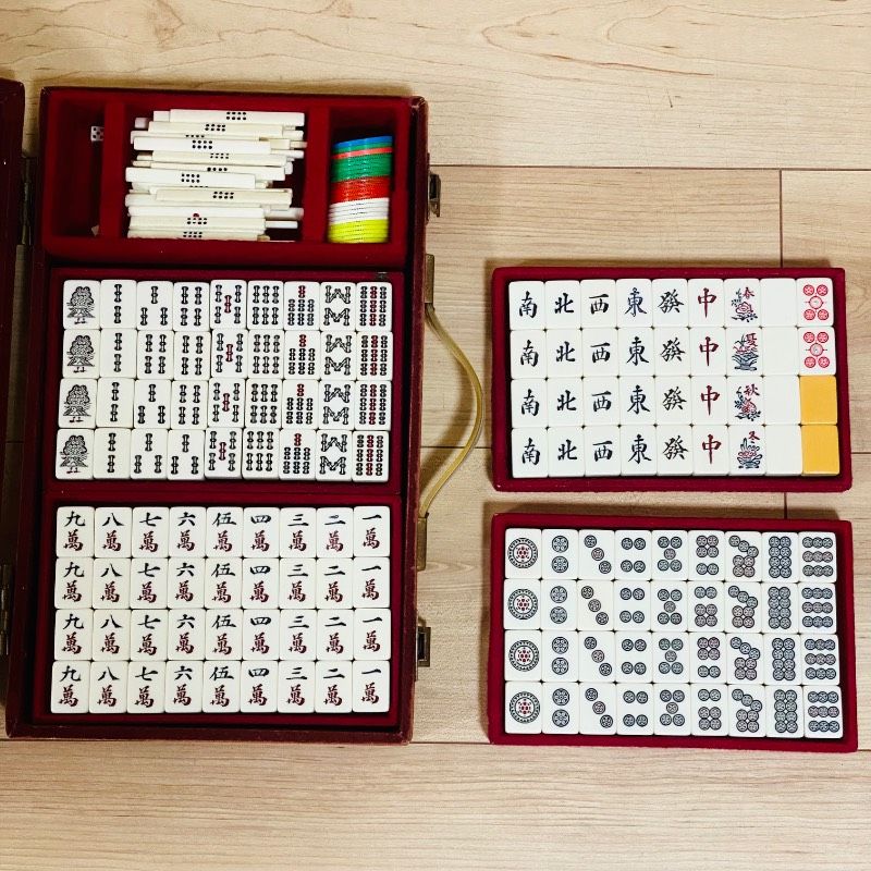 任天堂 役満 特重 亀 一筒 背竹 竹 竹模様 ダイヤ牌 ニンテンドー 箱