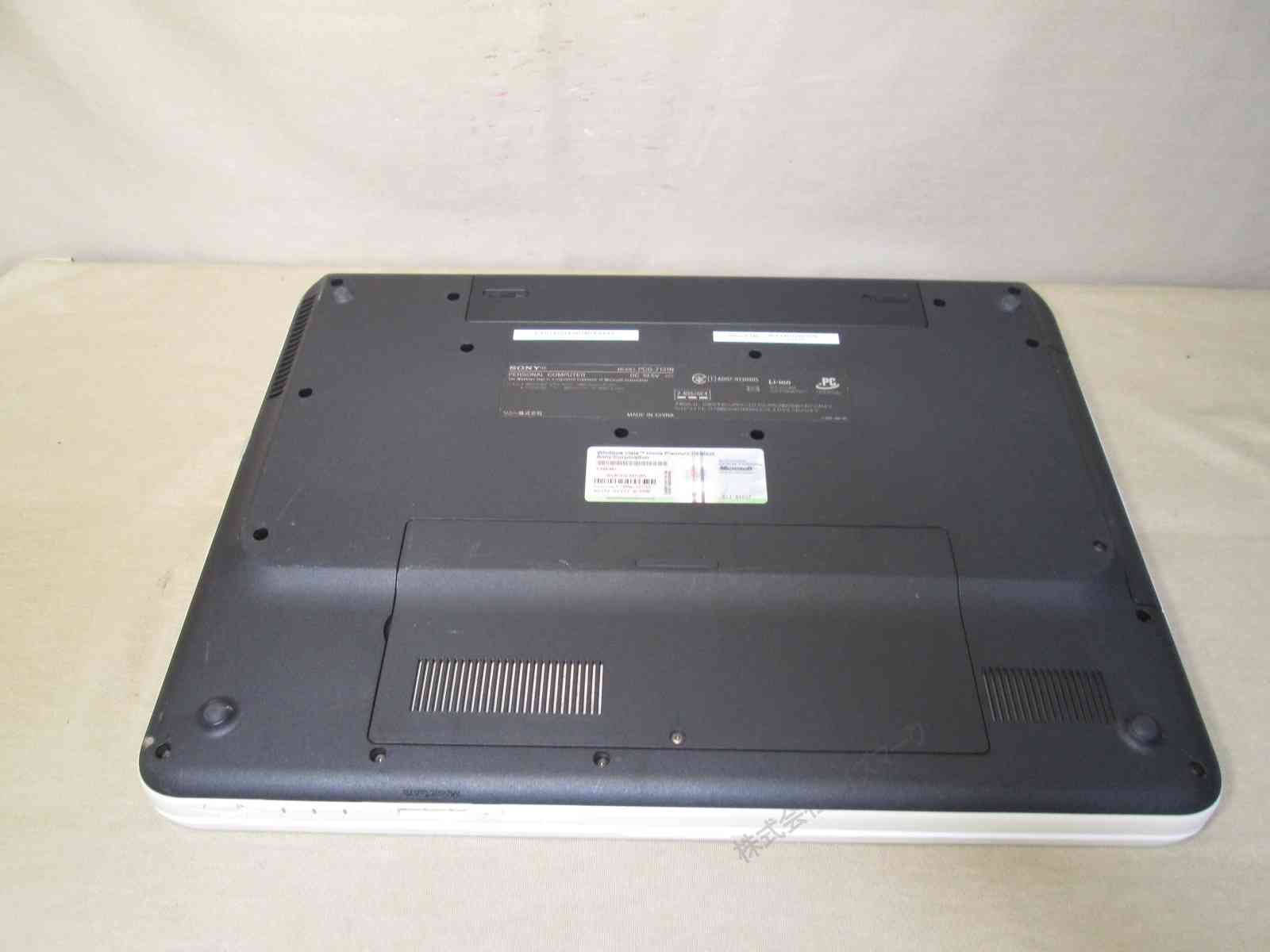 SONY バイオ ノートパソコン VGN-NR52B リカバリー動作確認済み箱 説明