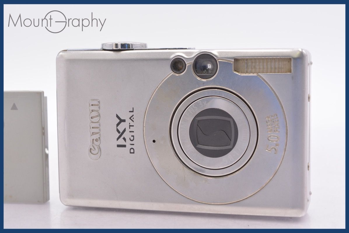 ☆ジャンク特価☆ キヤノン Canon IXY DIGITAL 60 3x バッテリー付属
