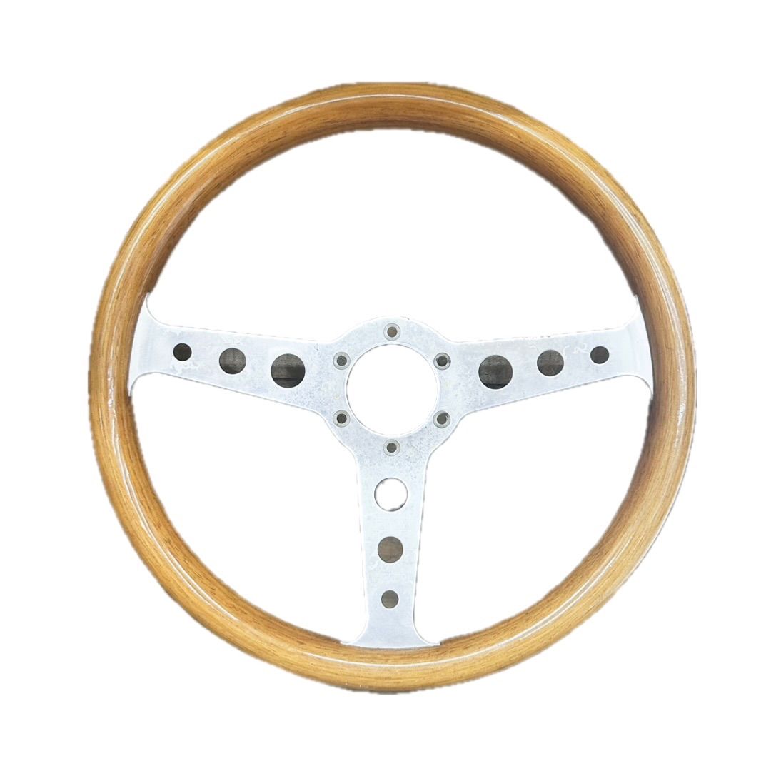MOMO ウッド ステアリング INDY モモ ITALY07-96ボス付き MOMO ウッド