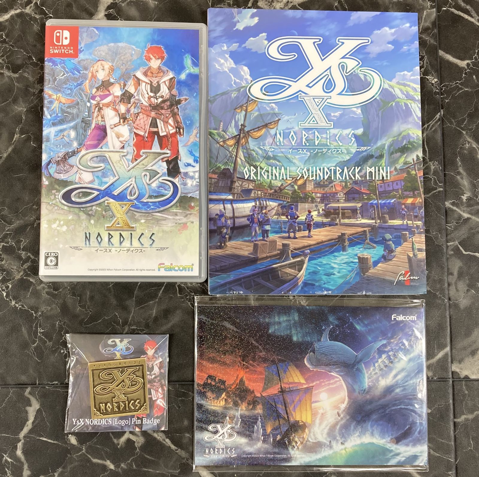 20.Nintendo Switchソフト【イースX -NORDICS- <<アドル・クリスティン