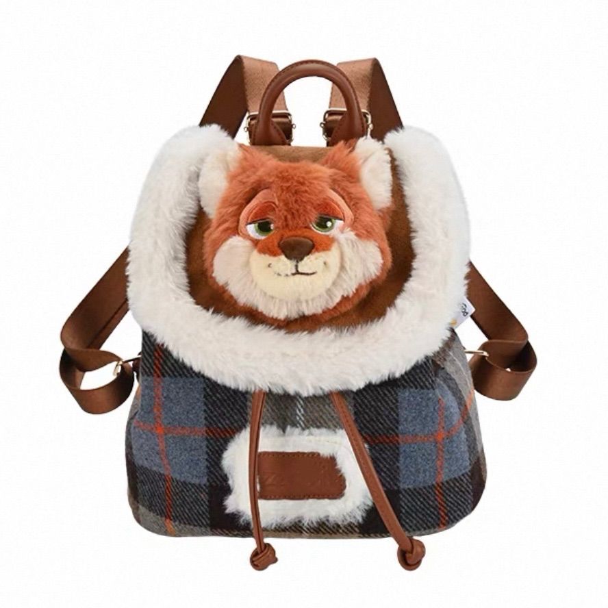 海外限定 ディズニー ズートピア リュック ぬいぐるみ ニック ジュディ