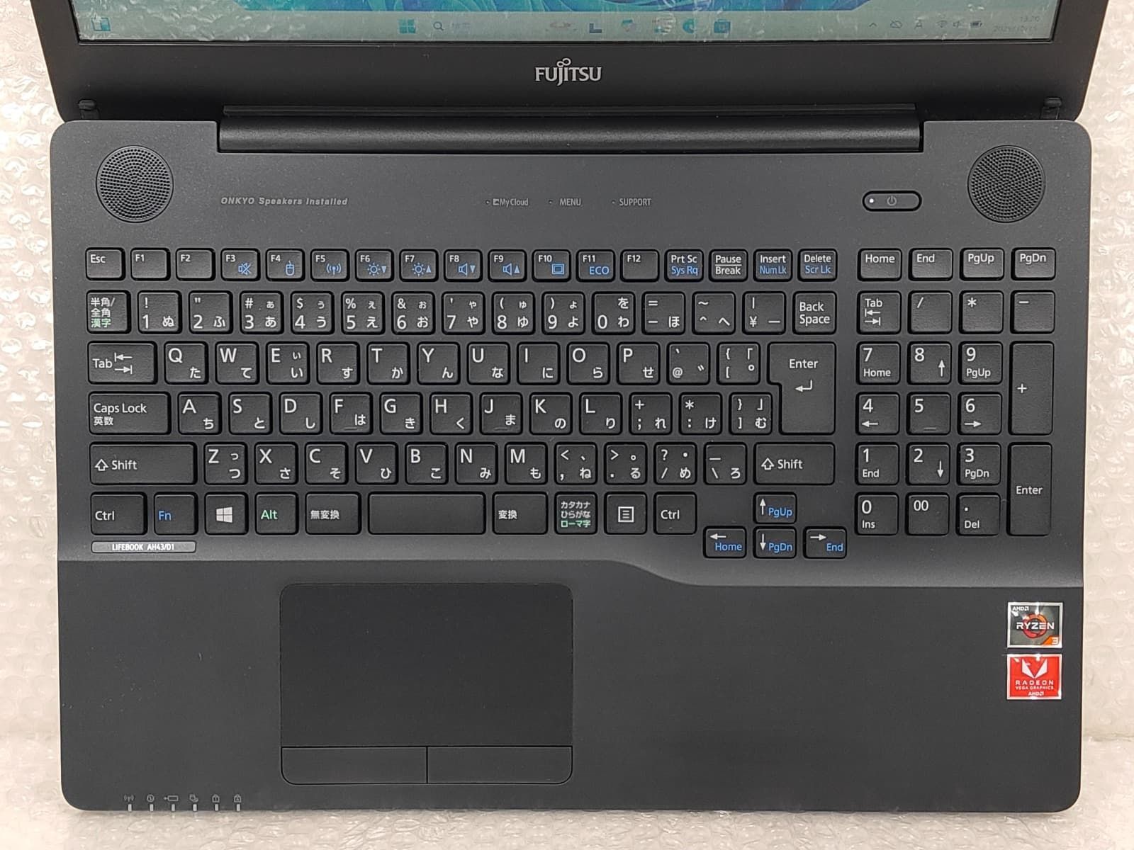 富士通 Fujitsu LIFEBOOK AH43/D1 Ryzen 3 2300U/8GB/1TB HDD