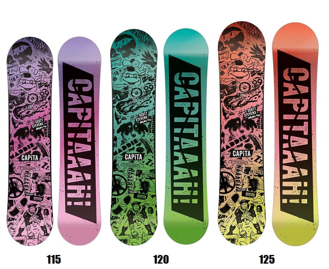 新品】26 CAPiTA SCOTT STEVENS MINI 120 正規品 保証付 子供用