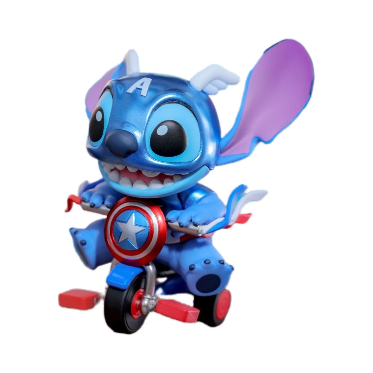 超希少》cosbi スティッチ マーベル フィギュア キャプテンアメリカ