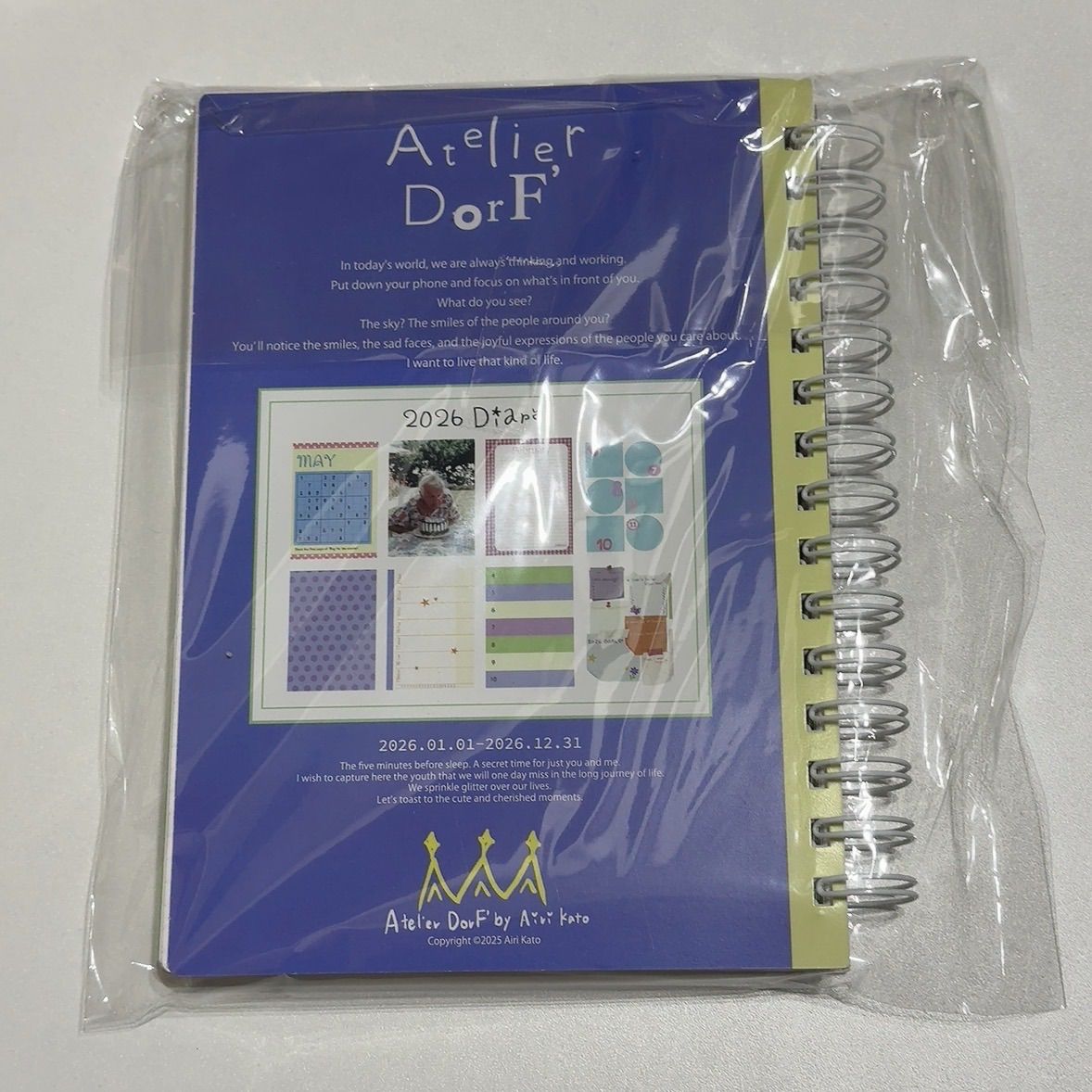 2026 Diary Atelier DorF スケジュール帳 2026 Diary | Atelier DorF'
