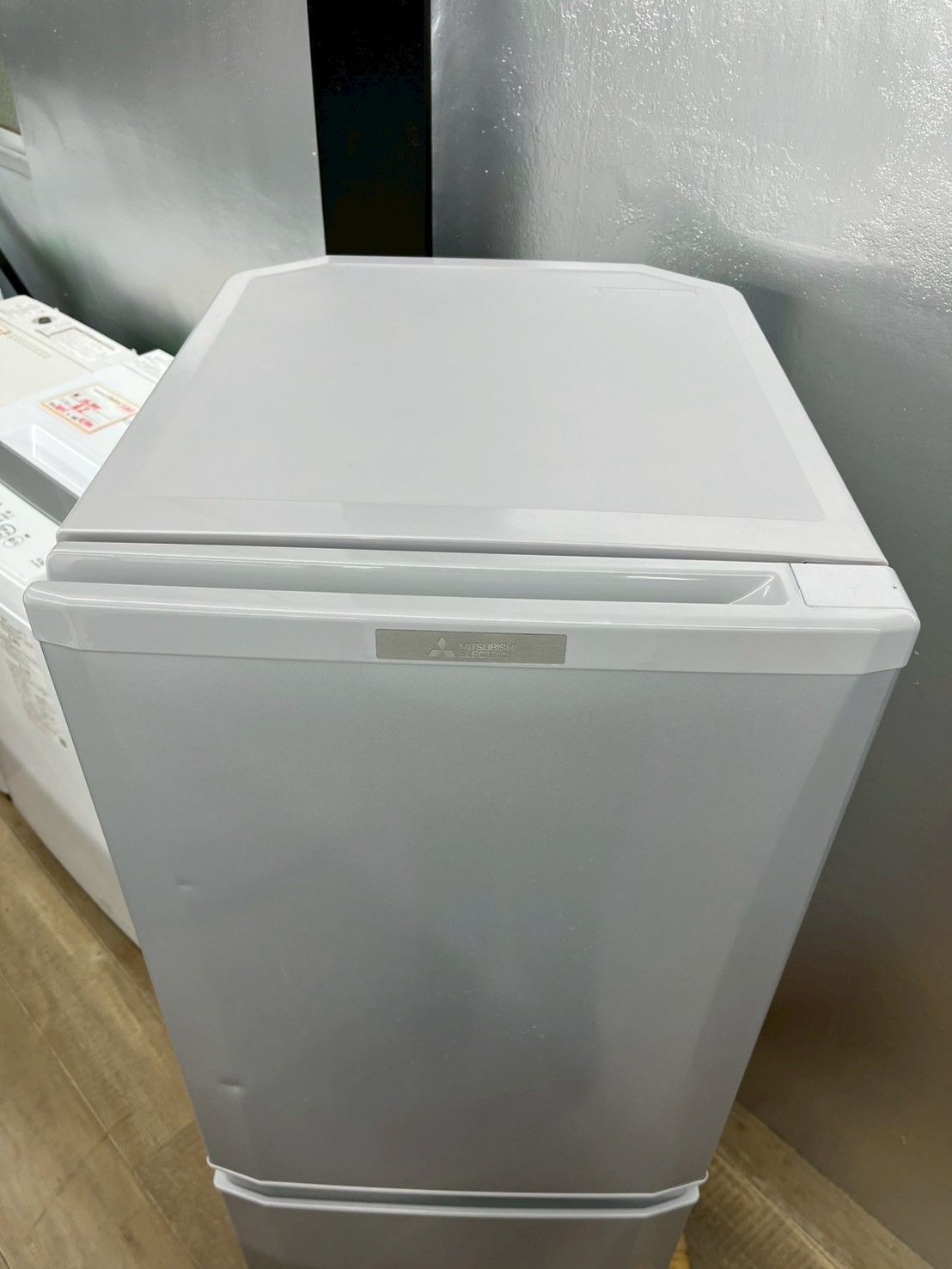 三菱 2ドア冷蔵庫 MR-P15E-S1 2020年製 146L 右開き 三菱電機 MR-P15E