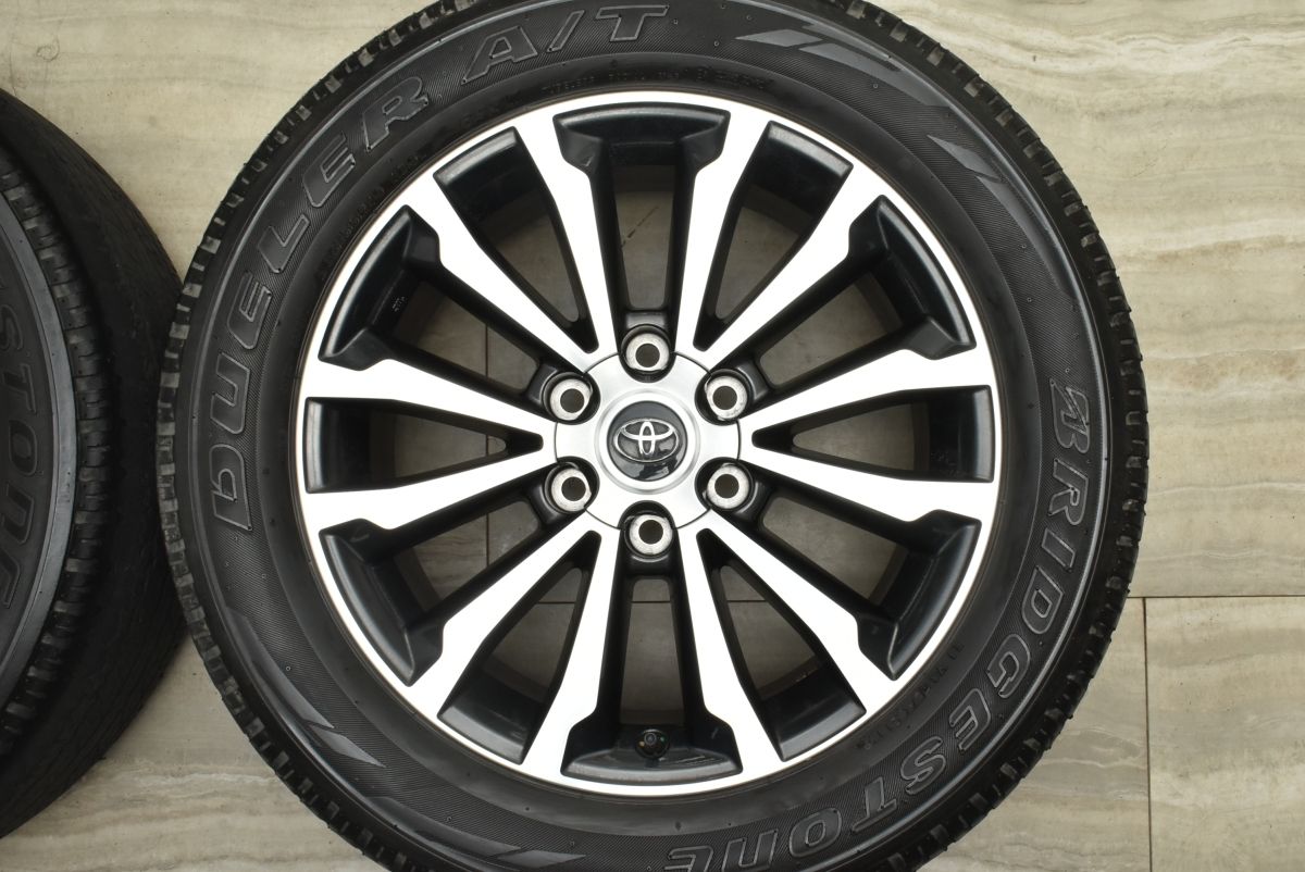 交換用】トヨタ 150 ランドクルーザープラド 純正 19in 7.5J +25