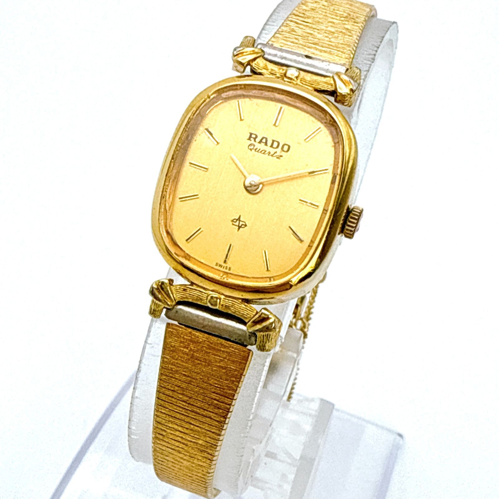 A101【アンティーク】RADO ラドー オールゴールドカラー クォーツ