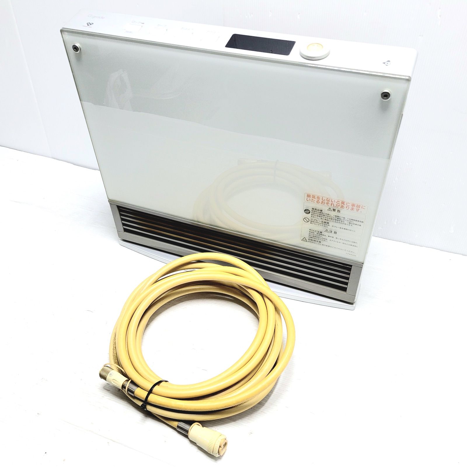 NORITZ ノーリツ ガスファンヒーター 都市ガス用 GFH-4000D ホース8m