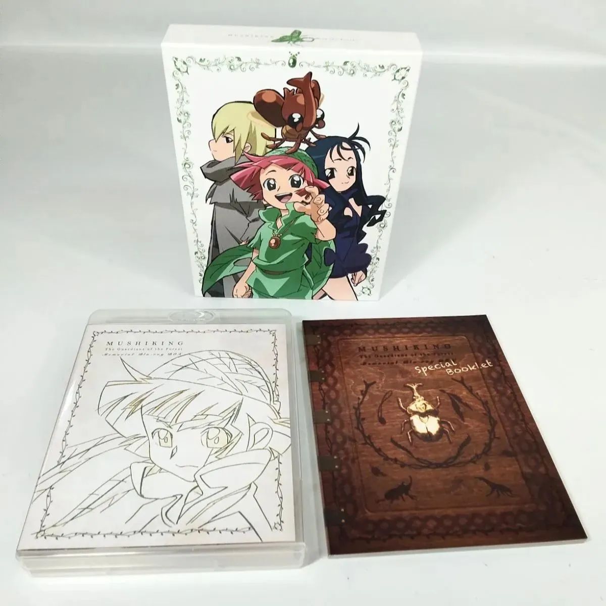 開封済み・未使用】アニメBlu-ray 甲虫王者ムシキング~森の民の伝説