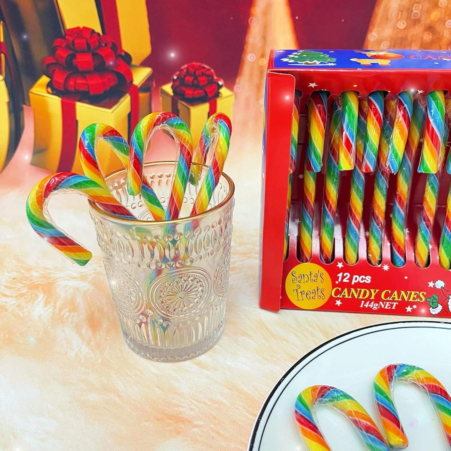 クリスマスキャンディケイン 12本入 ギフト 飴 - メルカリ