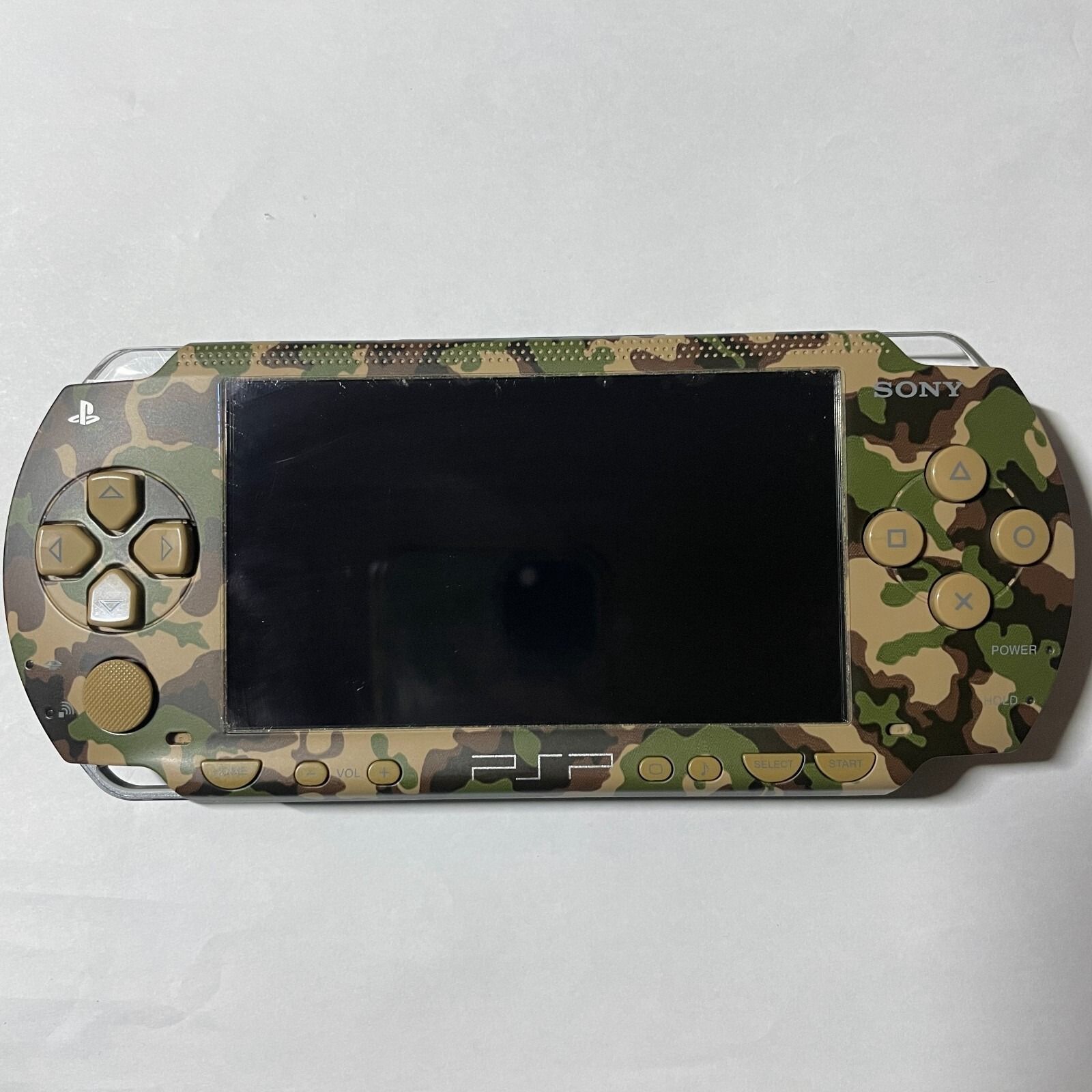 PSP-1000 メタルギアソリッド 迷彩柄 カモフラージュ ポータブル