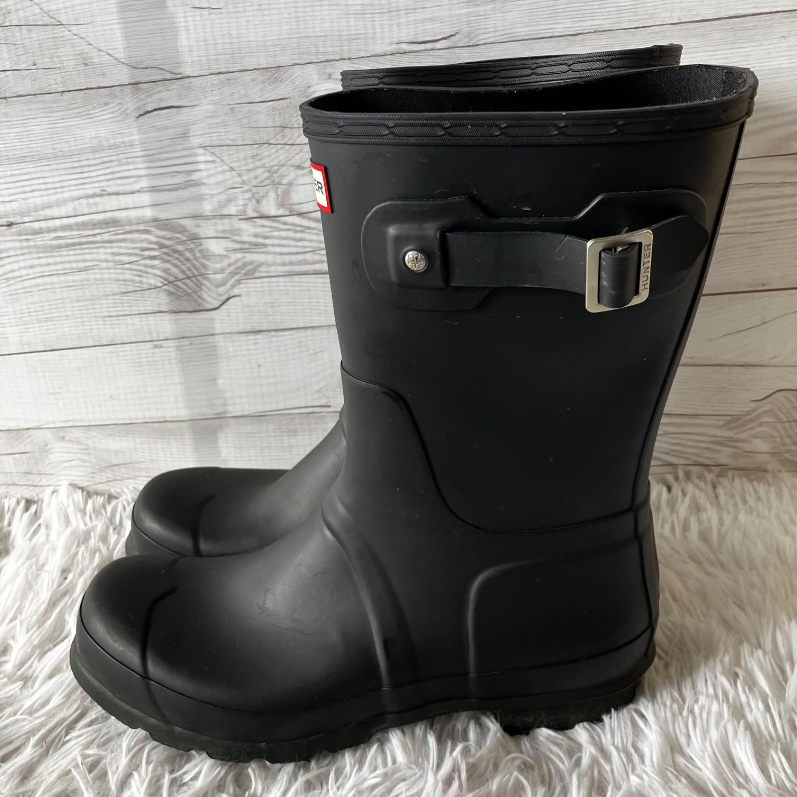 ハンター HUNTER レインブーツ 黒 UK6 （約25㎝） ハンター HUNTER