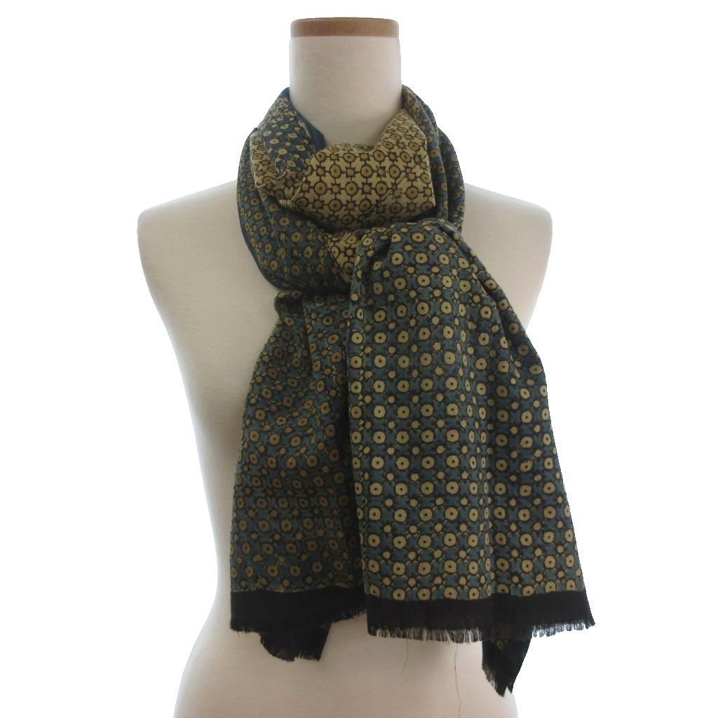 ババグーリ 腕が通せて羽織りにもなるストールマフラー ヨーガンレール