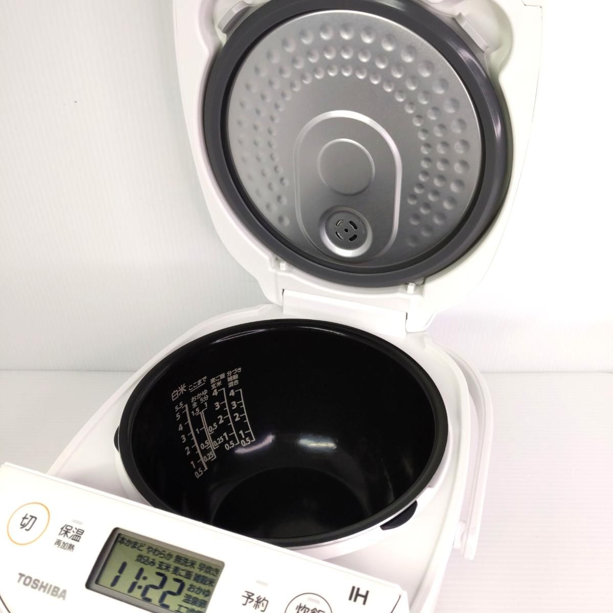 中古品】東芝 5.5合炊き炊飯器 2024年製 RC-10HR〇YR-54319〇 - メルカリ