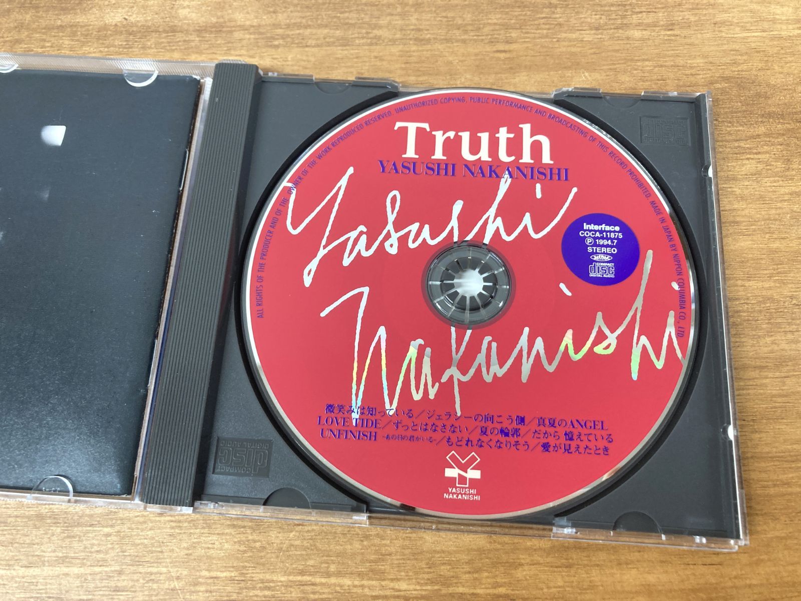 中西保志☆CD2枚セット》Truth／It's only a Ballade Ⅱ - メルカリ