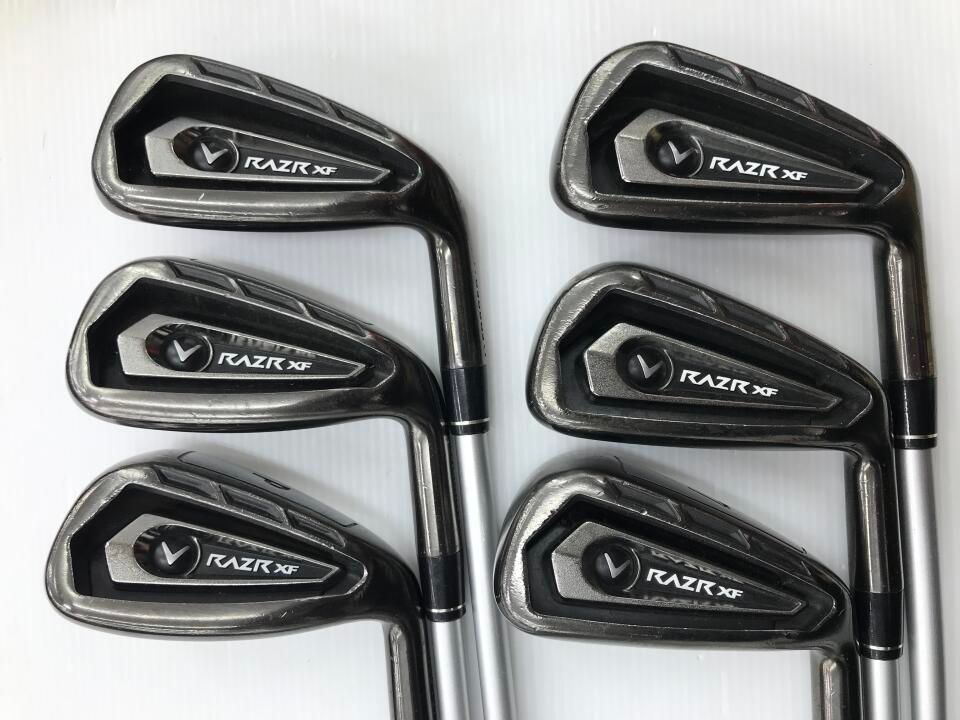 キャロウェイレイザー Xアイアン5-P +A カーボンシャフトRフレックス