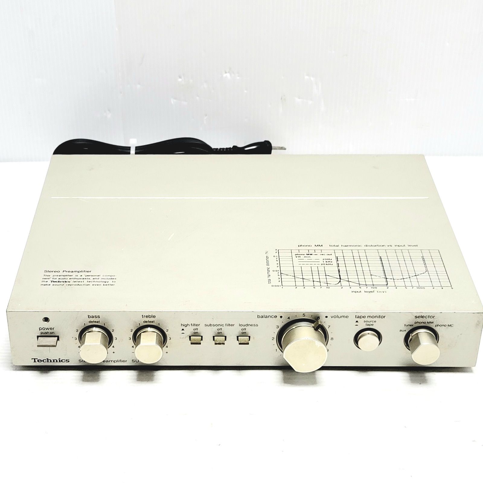 Technics プリアンプ SU-C01 & FMAMチューナー ST-C01 & パワーアンプ