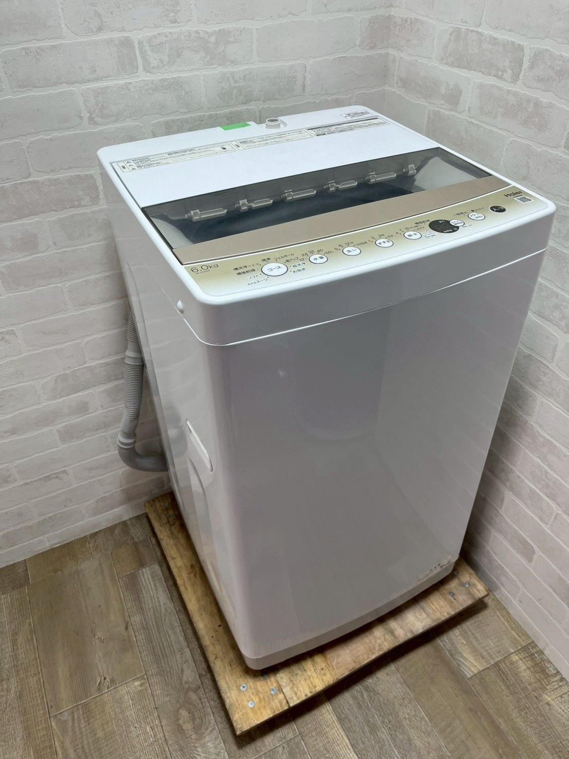 大阪送料無料☆3か月保障付き☆洗濯機☆ハイアール☆6kg☆2022年☆JW