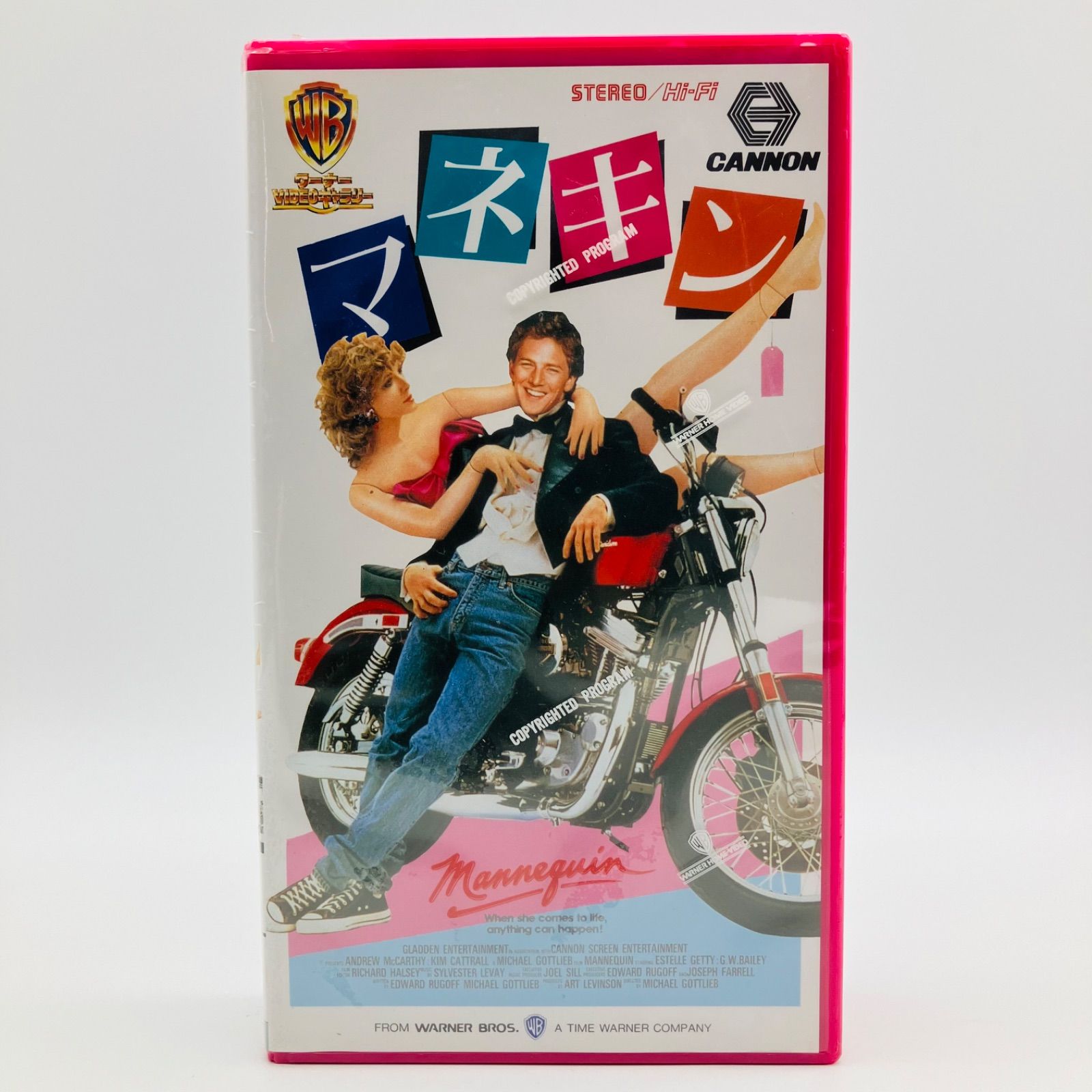 未開封 】 洋画 映画 VHS ビデオ テープ カセット マネキン 日本語字