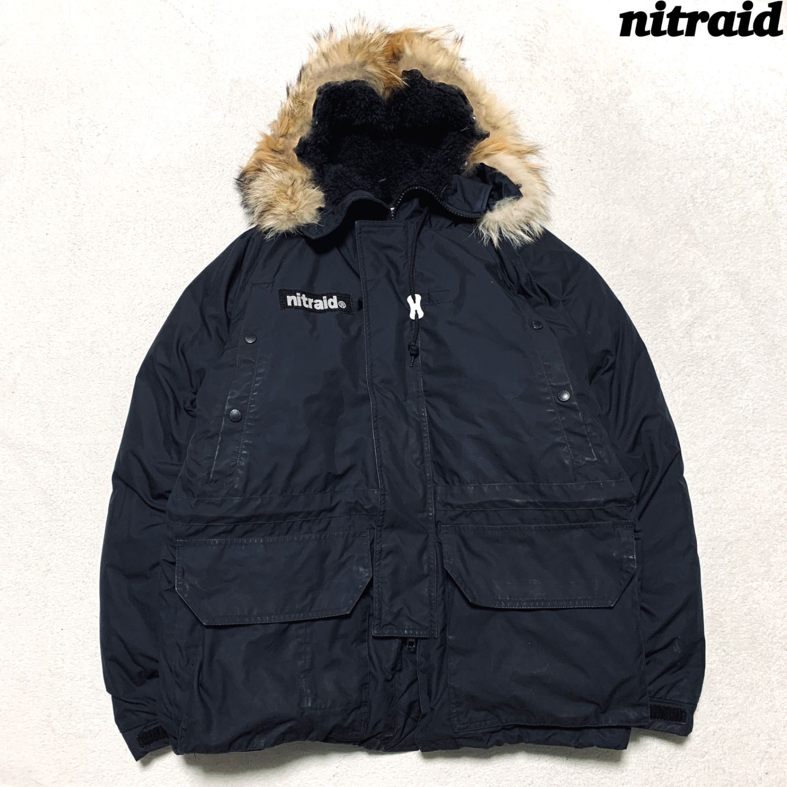 NITRAID N-3B ダウンジャケット フライトジャケット ミリタリー