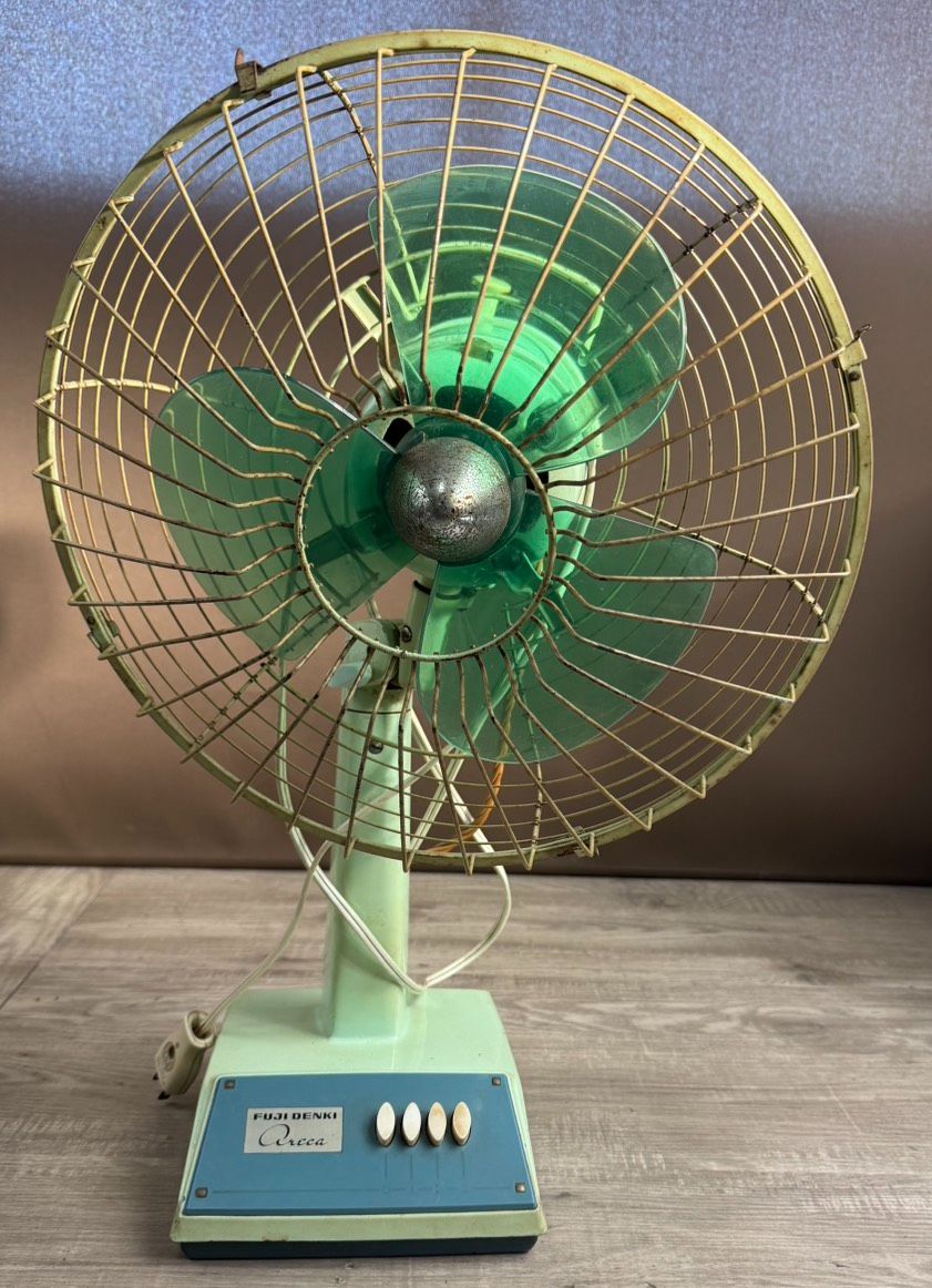 激レア 昭和レトロ扇風機 富士電機 サイレントペア Yahoo!オークション