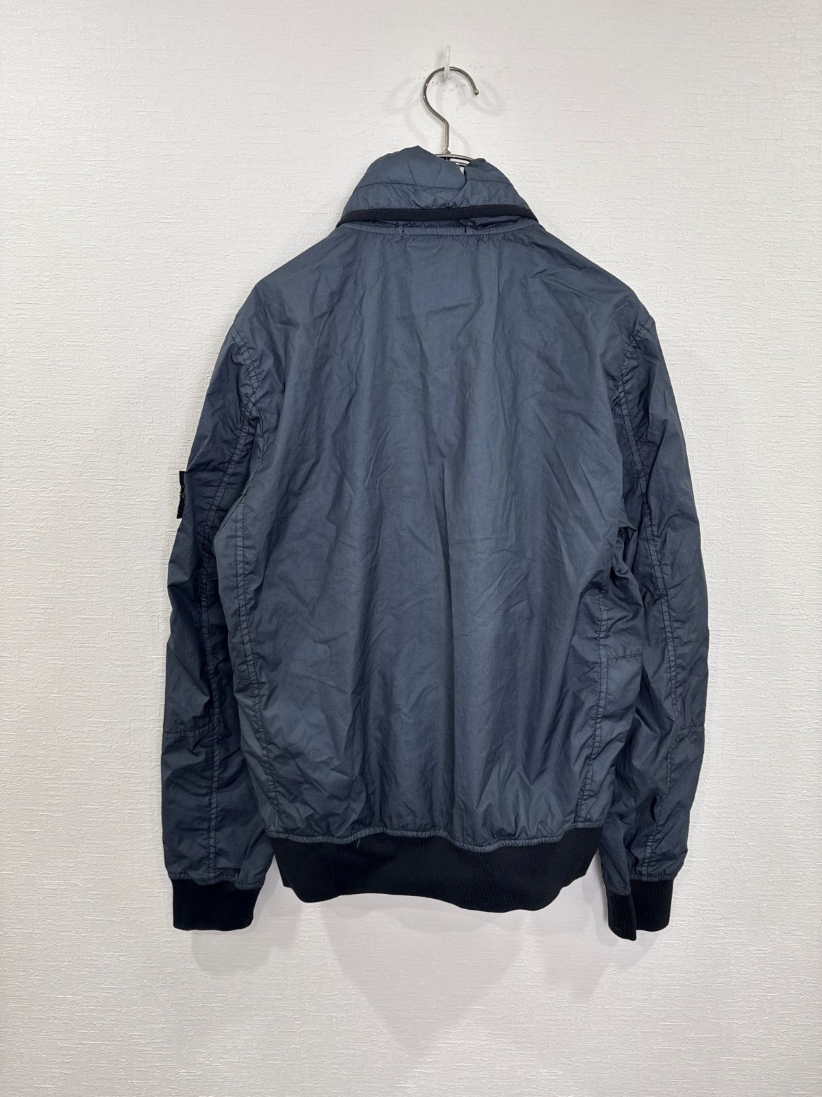 S00466 STONE ISLAND ストーンアイランド｜ナイロンジャケット｜Black