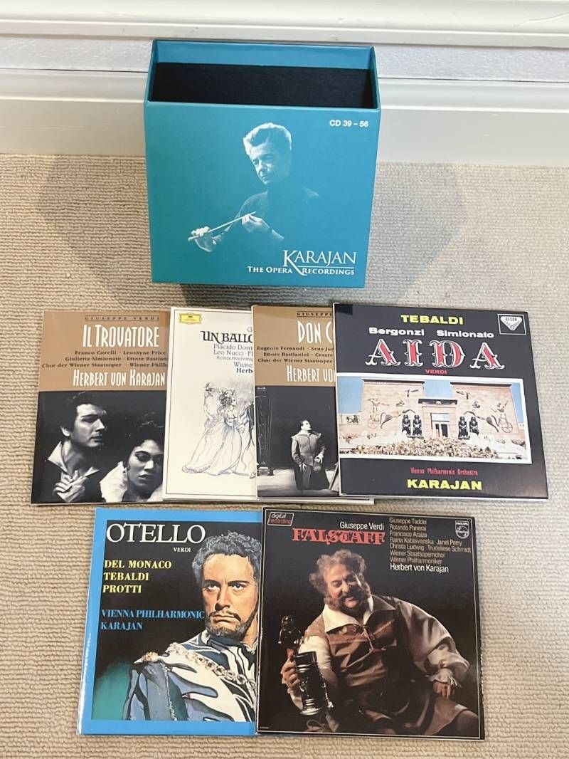 KARAJAN THE OPERA RECORDINGS ボックスセット Amazon.com: Karajan
