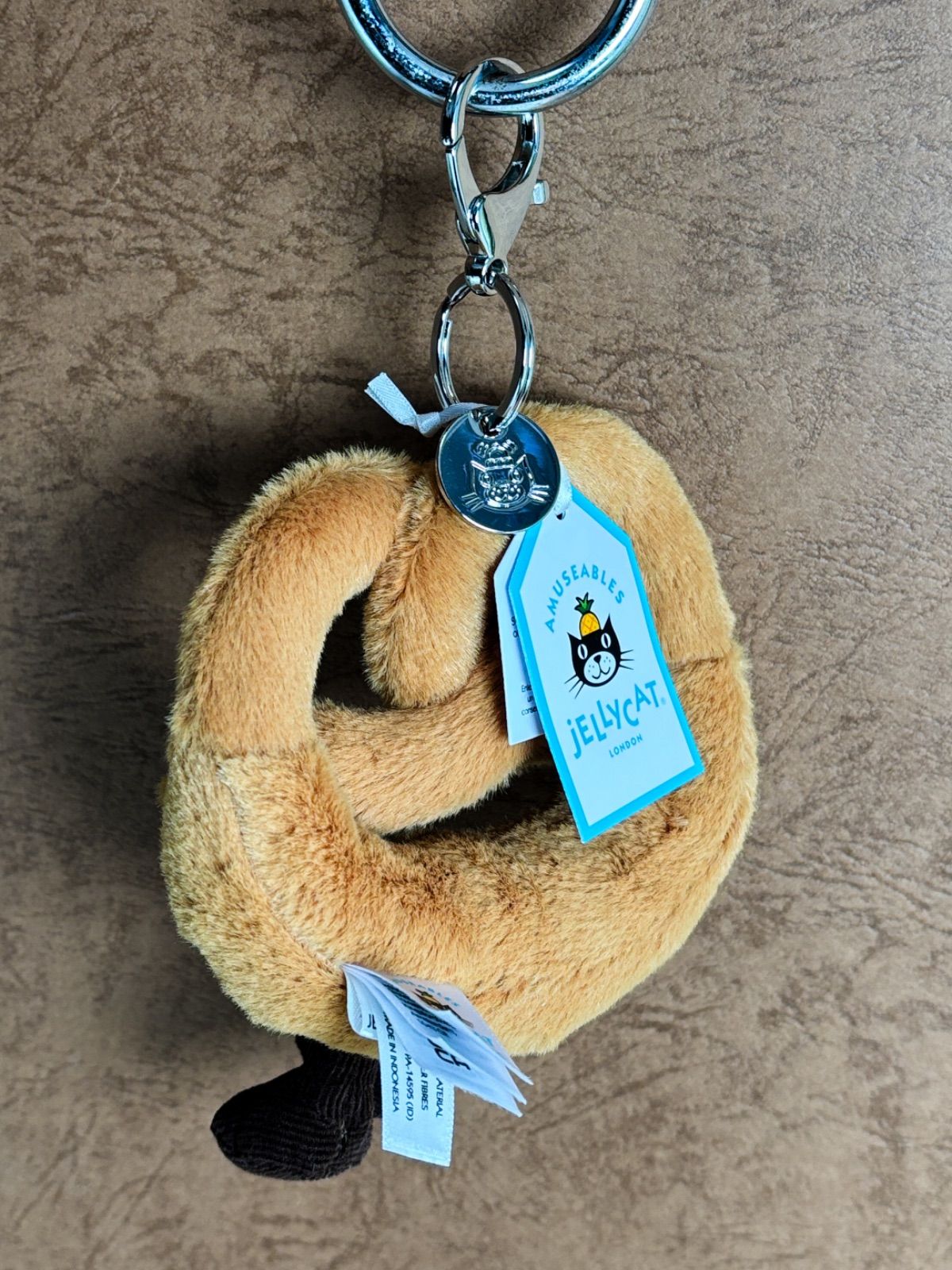 新品 ジェリーキャット プレッツェル パン お菓子 ぬいぐるみ バッグ