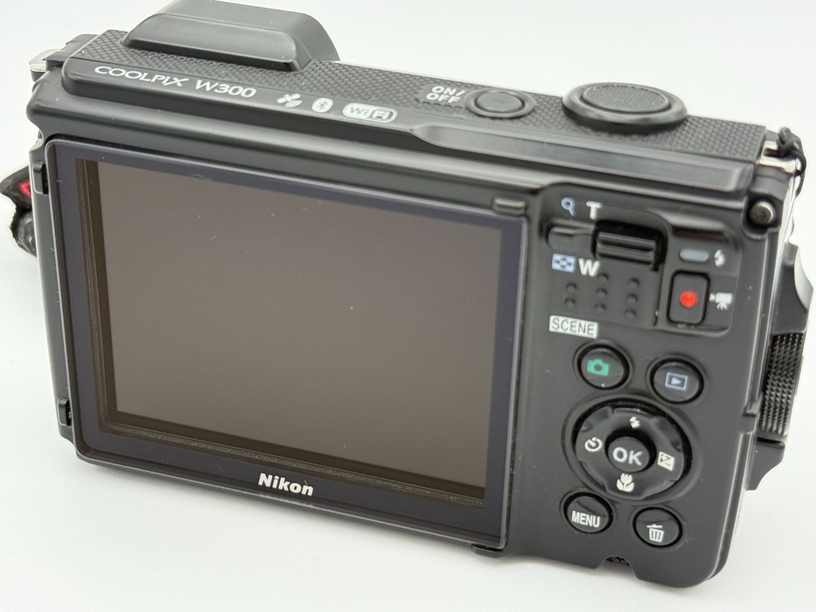 動作未確認】Nikon COOLPIX W300 デジタルカメラ ブラック ニコン