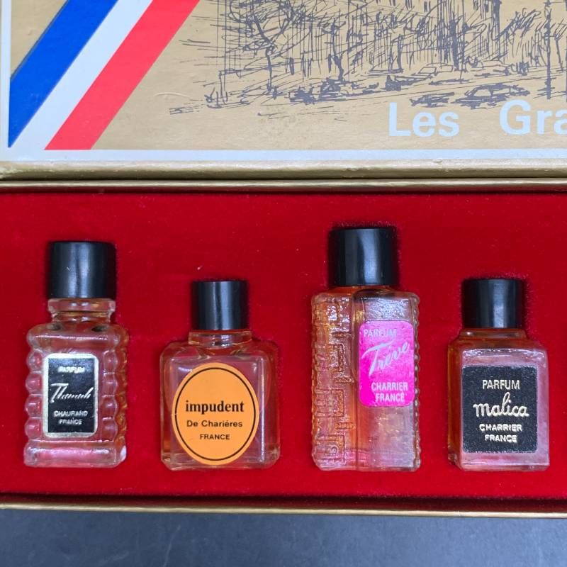 T304 LES grands PARFUMS DE FRANCE ミニチュア香水セット ミニボトル