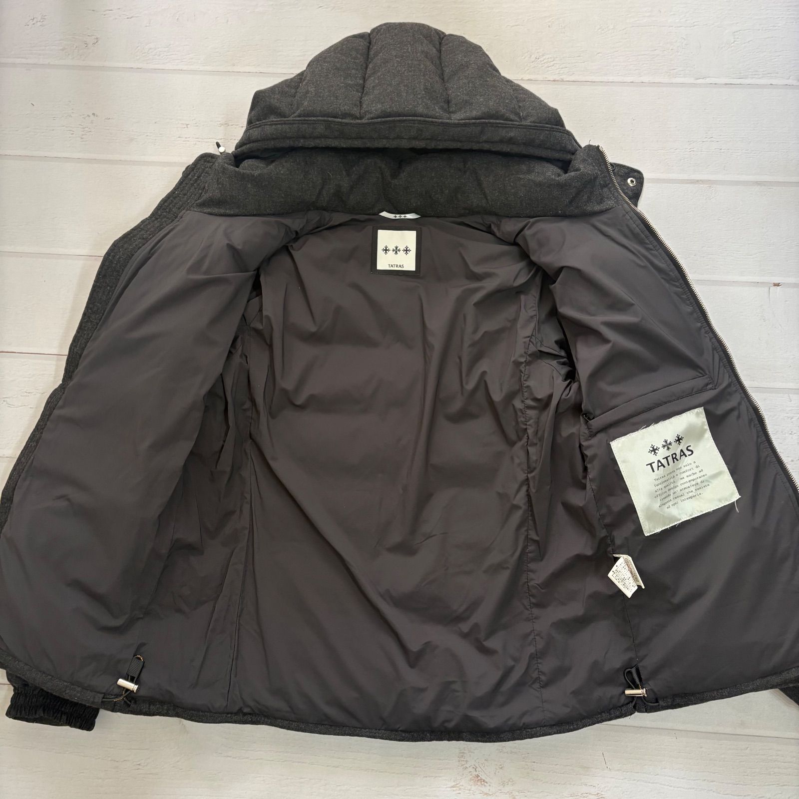 タトラス TATRAS ERCOLE エルコーレ カシミヤ ウール ダウン ダウン