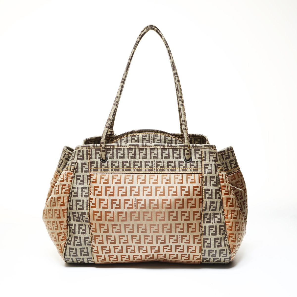 FENDI フェンディ ショルダーバッグ ズッキーノ ナイロン【中古