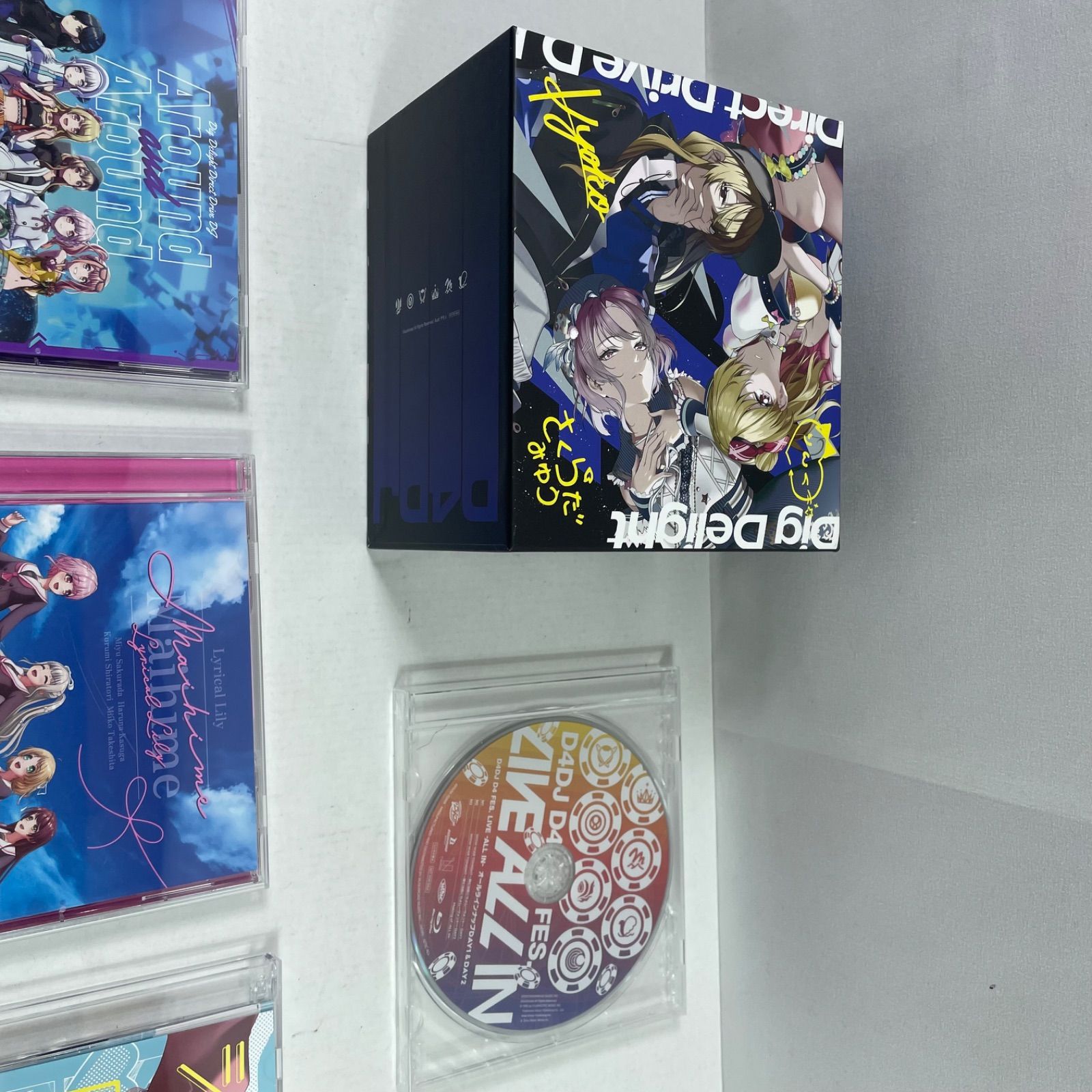 A2538・D4DJ 4th Single Complete BOX 8タイトル 収納ボックス付き