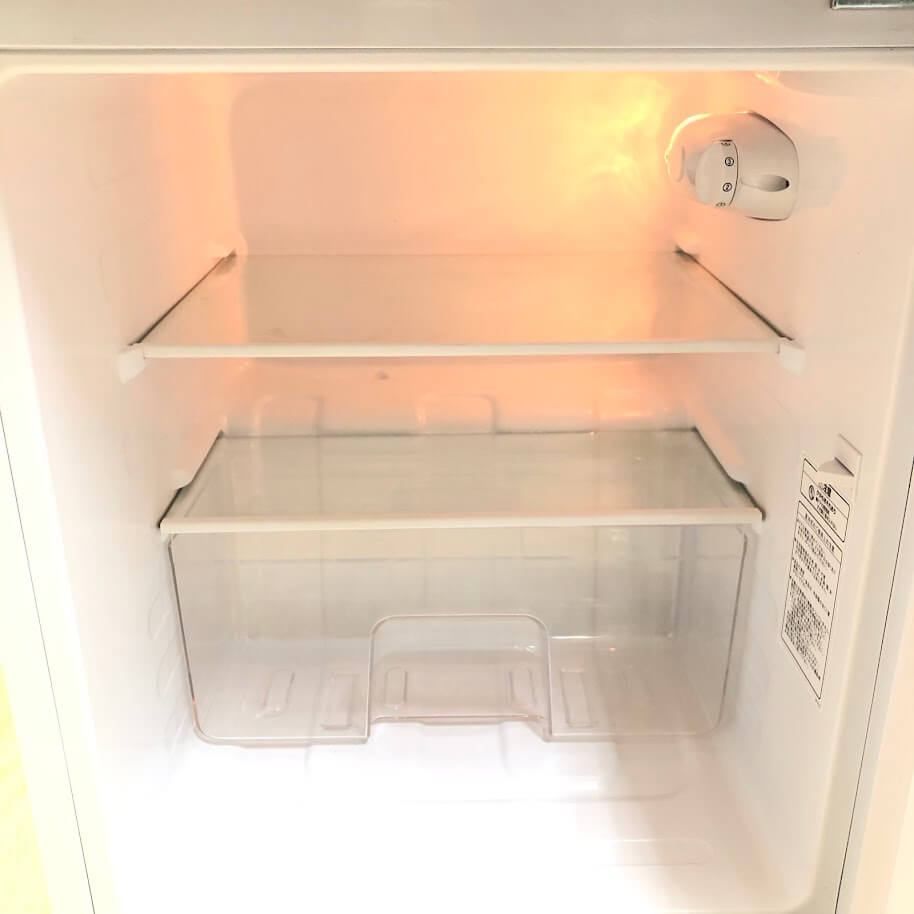 ss8347 【中古】 ハイセンス 冷蔵庫 93L HR-B95A ホワイト 2ドア 右