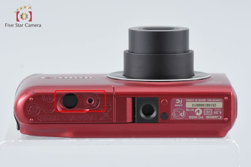 Canon PowerShot A2200 レッド 動作確認済】Canon PowerShot A2200