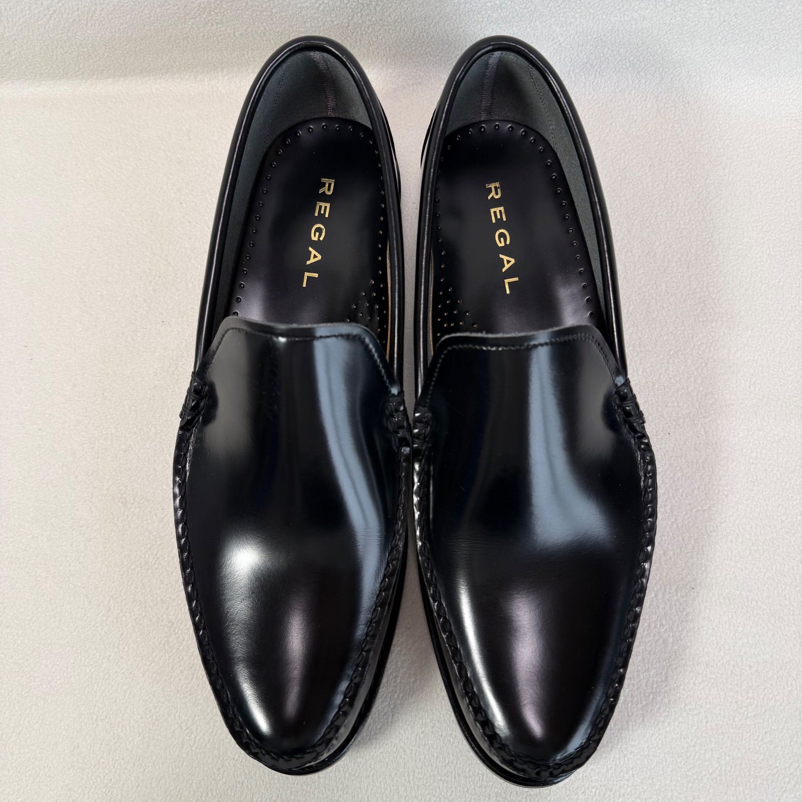 極美品・サイズ28.0✨リーガル 43VR コブラヴァンプ ガラスレザー