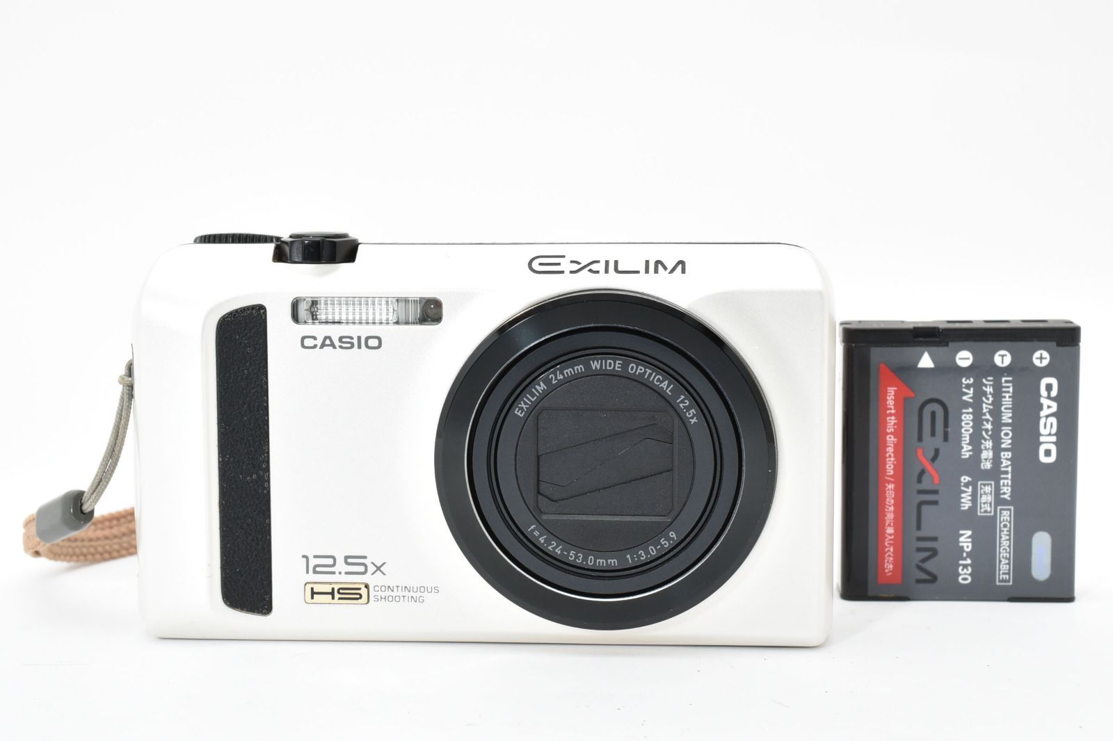 ジャンク品 CASIO EXILIM EX-ZR100 ホワイト ジャンク】カシオ EXILIM