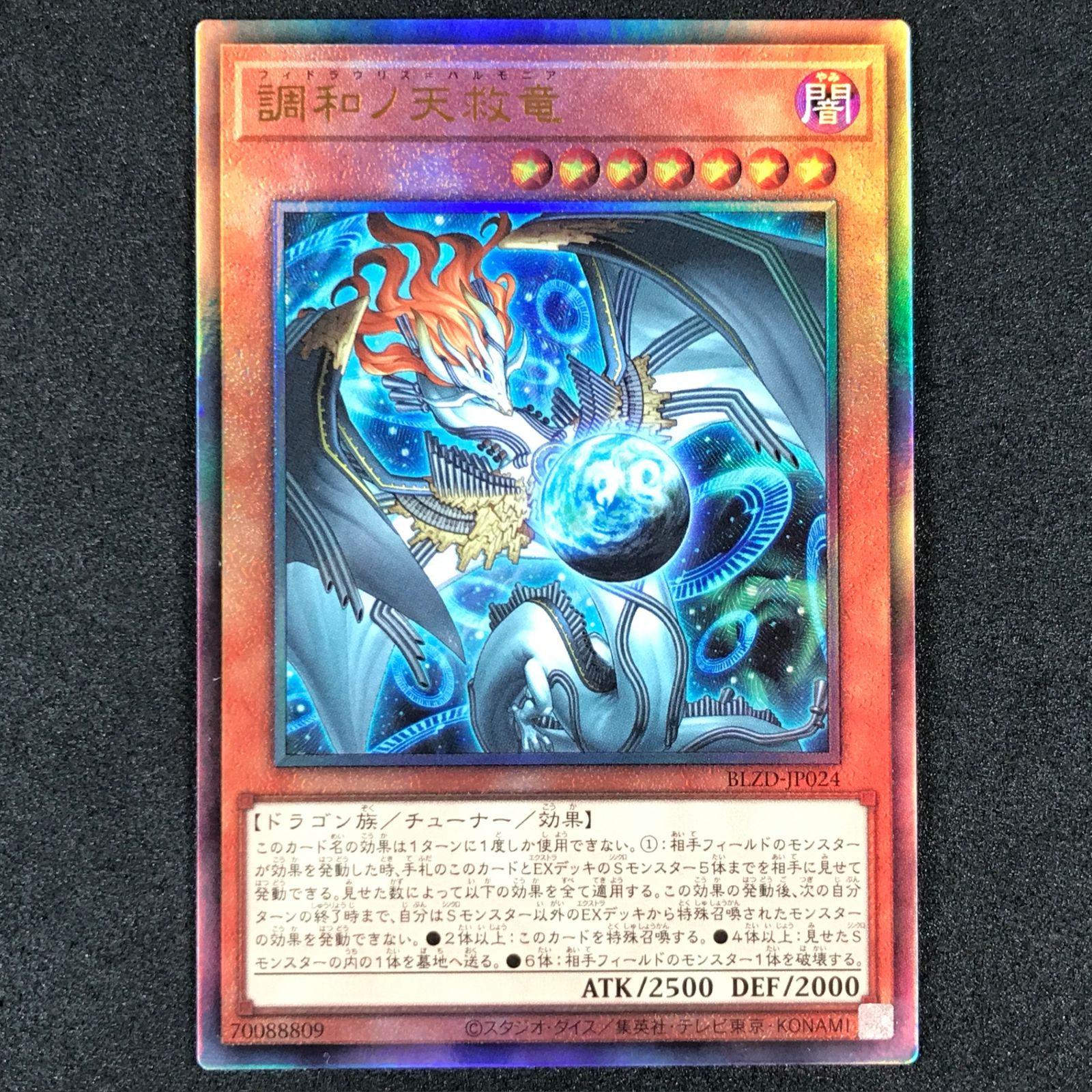 遊戯王 調和ノ天救竜 2枚 遊戯王 調和ノ天救竜2枚 フィドラウリス