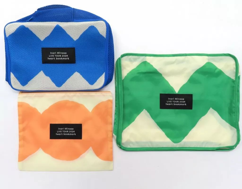 中古】バッグ 水瀬いのり トラベルポーチセット(3個組) 「Inori Minase