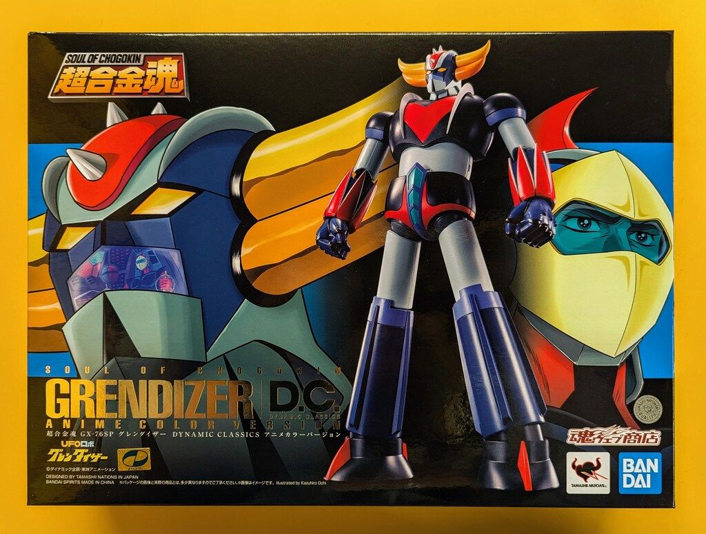 BANDAI SPIRITS 超合金魂 グレンダイザーD.C.アニメカラーバージョン