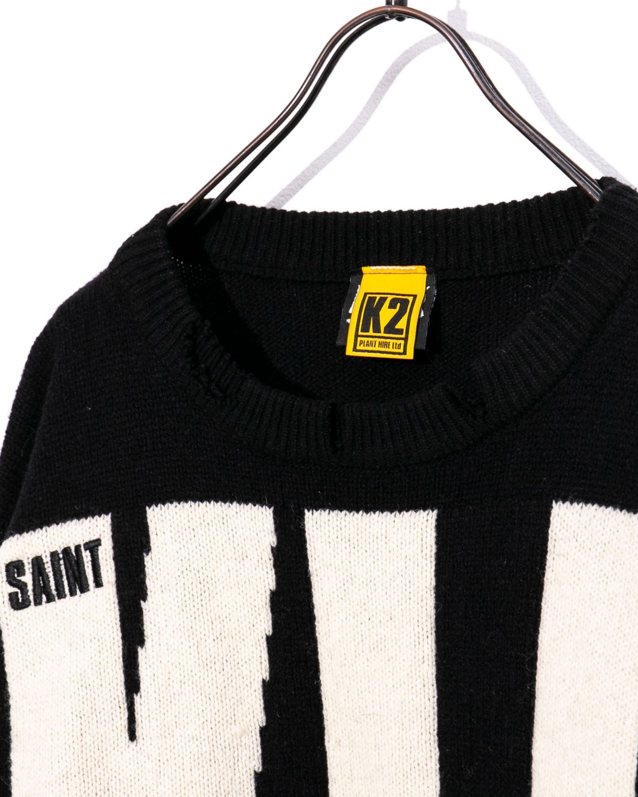 SAINT Mxxxxxx セント マイケル KLF CREW NEECK KNIT/KLFKLF ニット SM