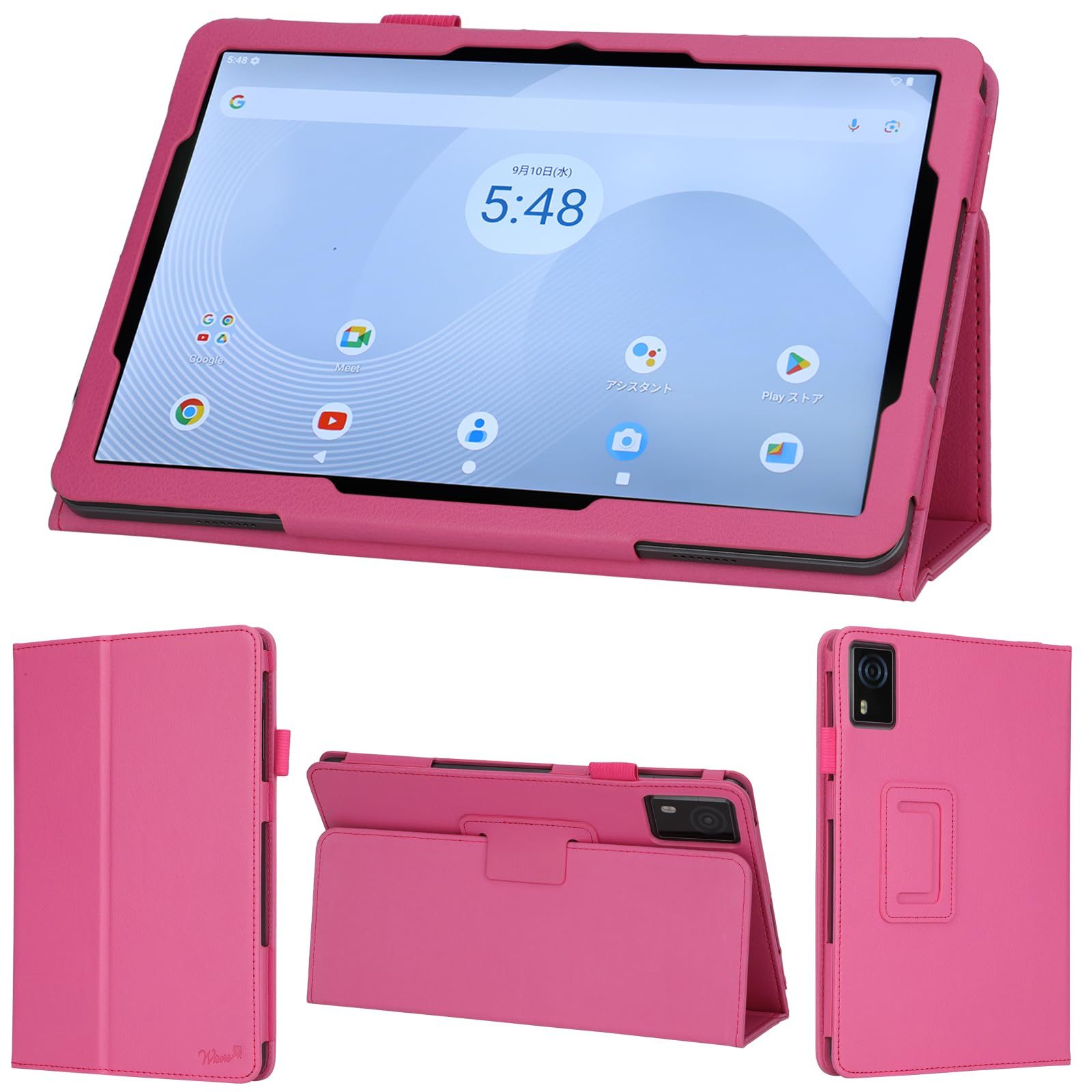 wisers IRIS OHYAMA LUCA TA10E1W63-V1H タブレットケース (ピンク