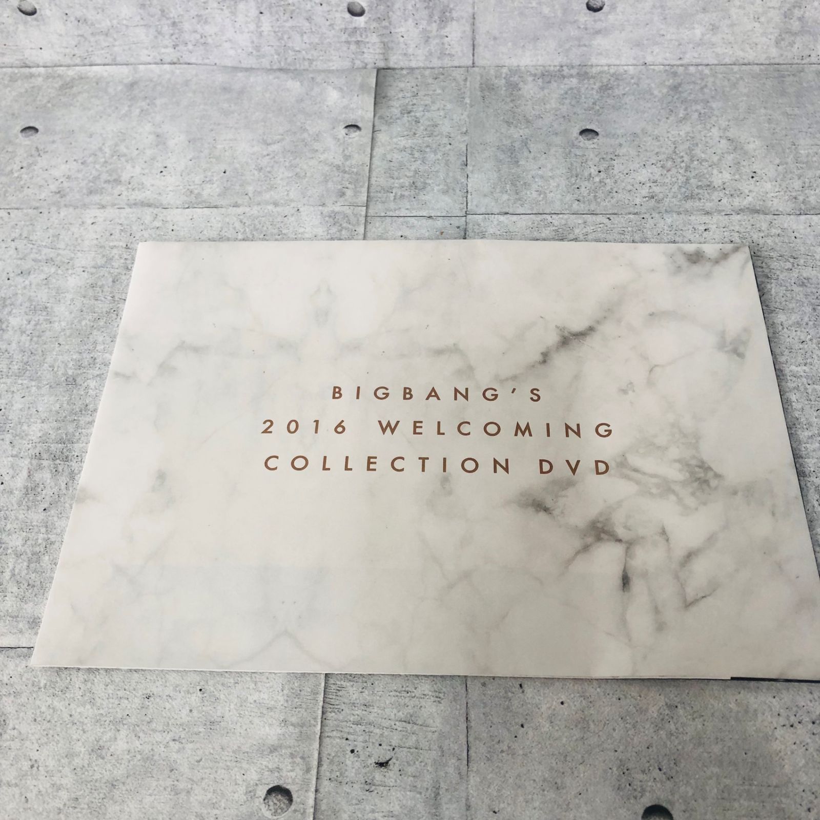 ビッグバン BIGBANG'S 2016 WELCOMING COLLECTION DVD K-POPアイドル
