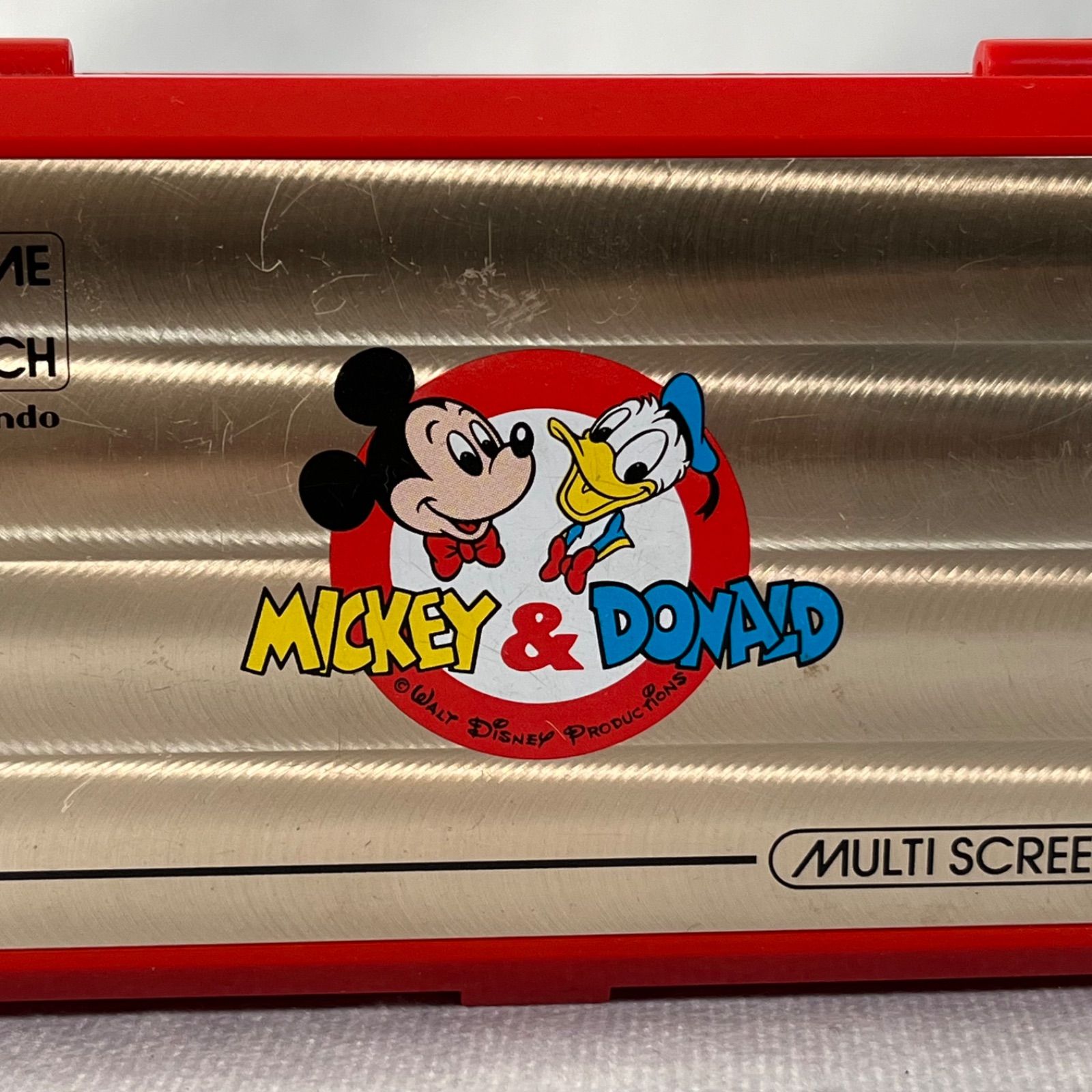 管2602-185】任天堂 Nintendo ゲーム＆ウォッチ ミッキー＆ドナルド DM